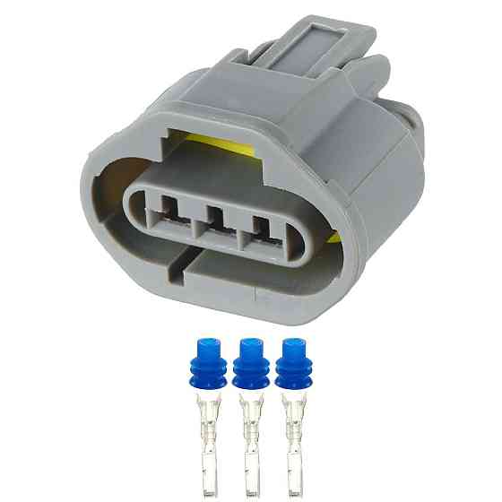 Роз'єм конектор 3-кон., 7183-1334-4 YAZAKI Америка, Японія універс., Моторний відсік, Ford, Mazda Київ