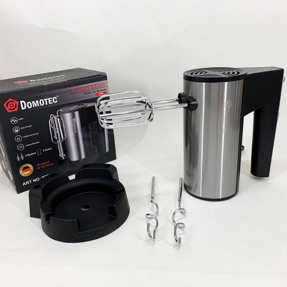 Міксер з високою потужністю DOMOTEC, Міксер ручний кухонний для приготування їжі для крему меду MT-44 Івано-Франківськ - фото 4