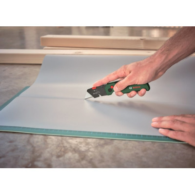 Нож монтажный Bosch строительный трапециевидный, корпус двухкомпонентный, 175x40x25мм (1.600.A03.2V7) Винница - изображение 6