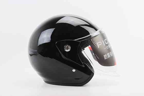 Шолом відкритий АТ-666, ЧОРНИЙ (можливі дефекти фарбування) Киев