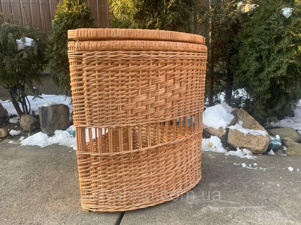 Кошик для білизни кутовий з візерунком Київ - фото 6