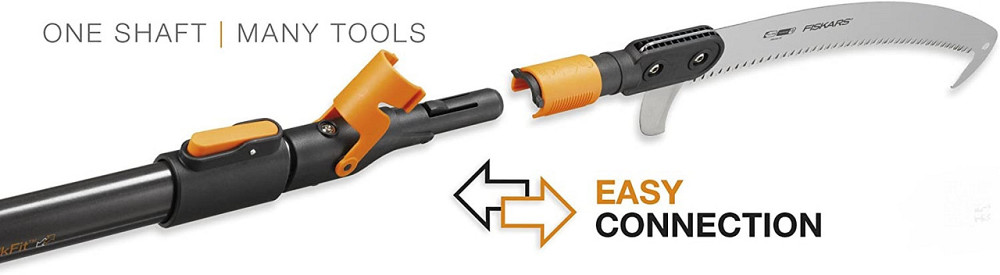 Телескопічний середня Ручка (Чореня) 140 — 240 см Fiskars "QuikFit" (M) (1000666/136042) Нововолинськ - фото 2