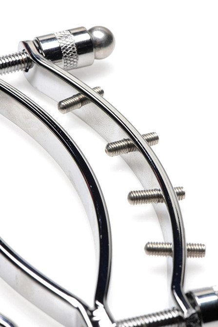 Затискач для вагіни Master Series: Spread 'Em Poker Vagina Clamp with Adjustable Pressure Screws, ши Sex Aura Київ - фото 4