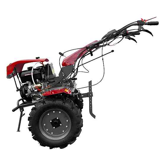 Мотоблок WEIMA DELUXE WM1100FE - 6 Diff с капотом и фарой (бензин 16 л.с.,эл.старт., КПП 4+2 скор, 5,00-12) Харьков