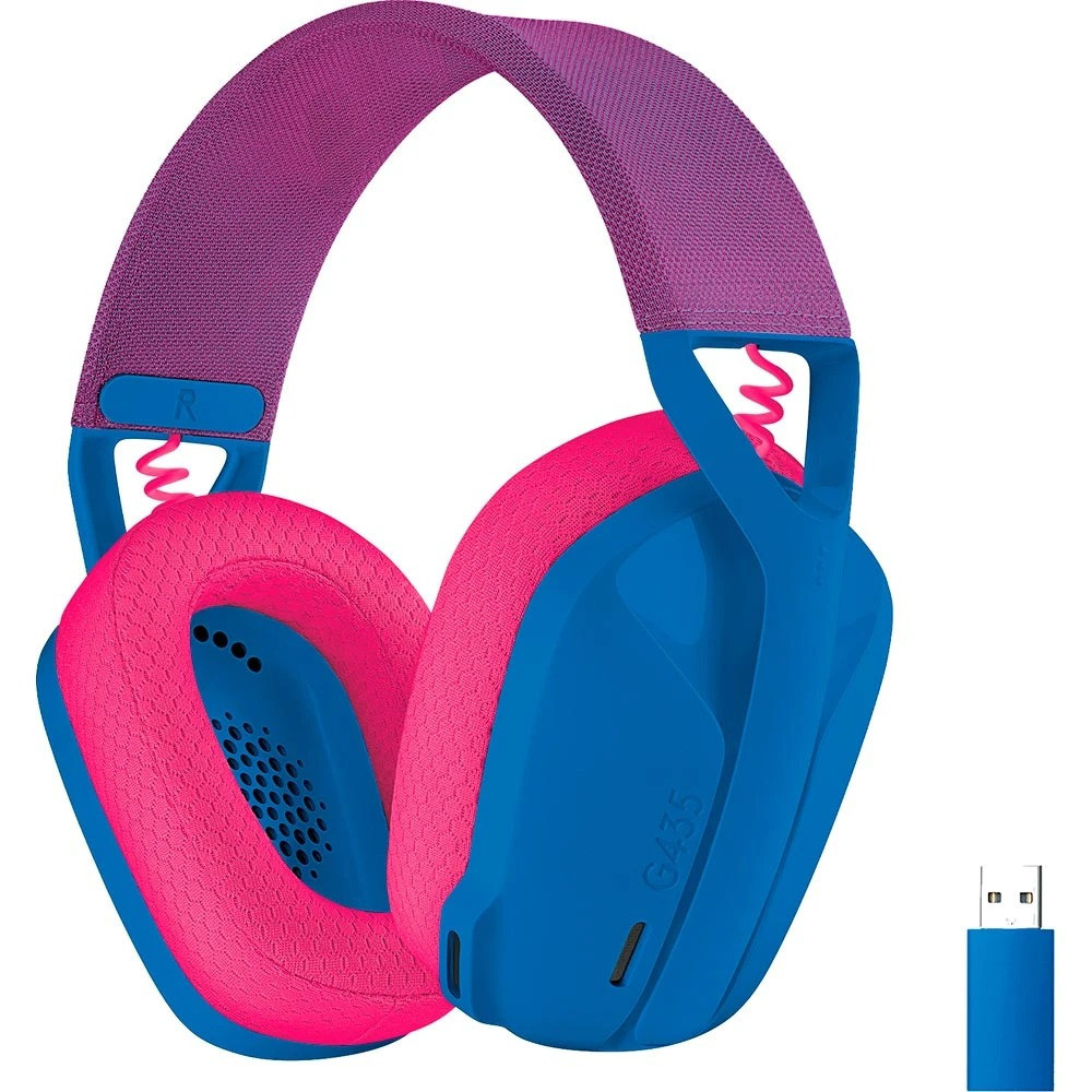 Bluetooth-гарнітура Logitech G435 Wireless Blue (981-001062) Синій Харків - фото 19