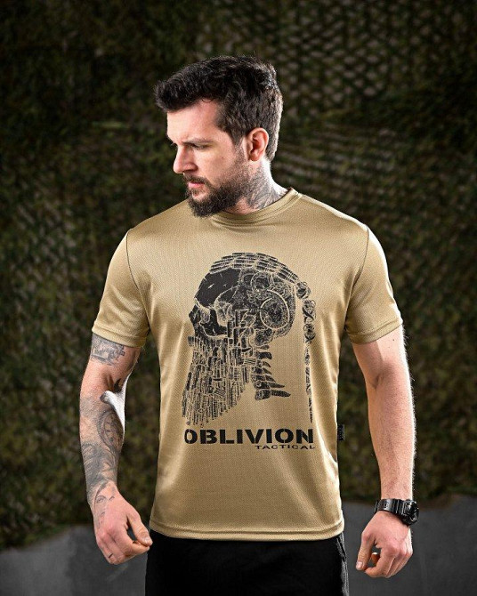 Тактическая потоотводящая футболка OBLIVION strada  coyot ДЛ7056 Одесса - изображение 1