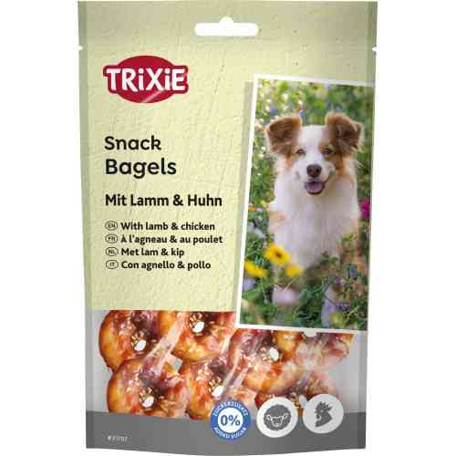 Лакомство Trixie Premio Lamb Chicken Bagles для собак кольца с ягненком и курицей 100 г Киев
