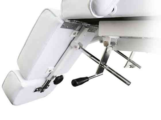 Кушетка педикюрна модель CH-234-1, з гідравлічним регулюванням висоти Чорний Київ