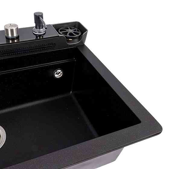 VALESO 7546 EVANORA матова Мийка гранітна VALESO (чорний металік) Коломия