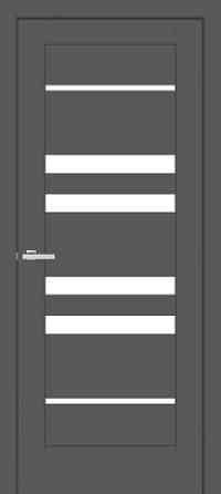 Межкомнатные двери Омис Rino 06 G sm графит 800х2000 мм Киев