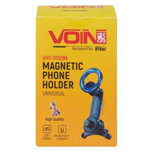 Магнітний тримач для мобільного телефону VOIN UHV-2052BK на дефлектор Харків