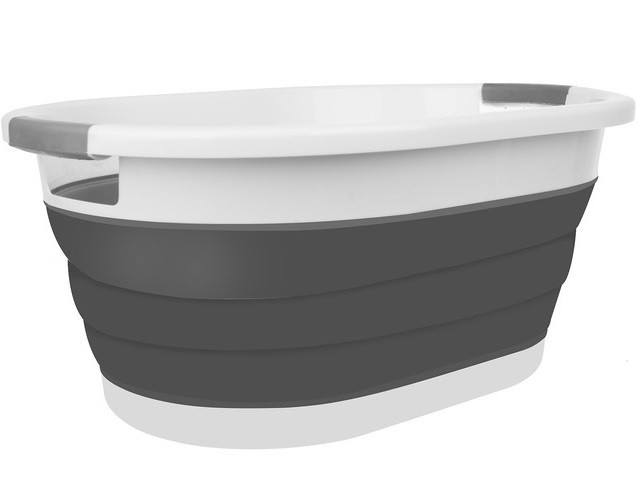 Силіконова складана ванна - кошик 25 літрів для білизни Ruhhy (15371) Нововолинськ - фото 2