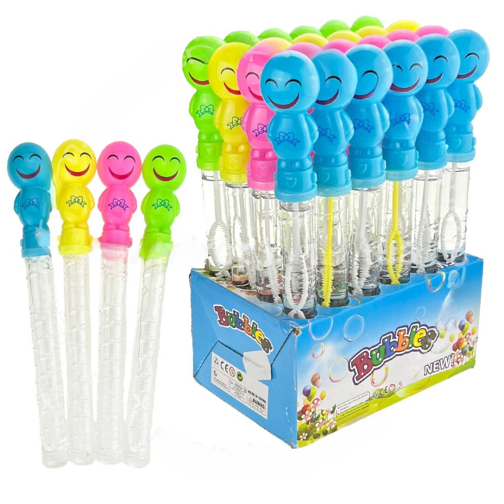 Мильні бульбашки для дітей Смайл 24 шт Київ - фото 1