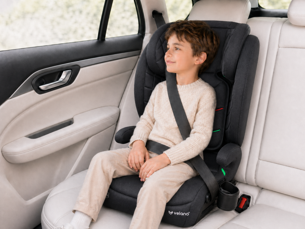 Автокресло VELANO Forza i-Size 100-150 см, ISOFIX, grey Киев - изображение 5
