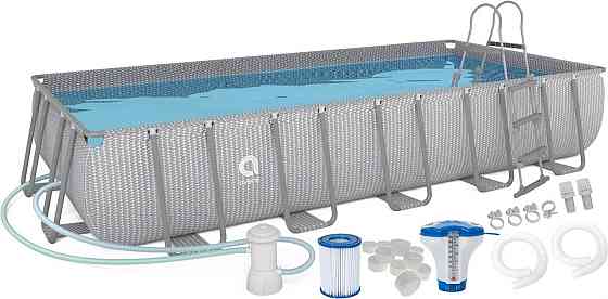 Прямоугольный каркасный бассейн Avenli 540 x 250 x 100 см (16в1) Киев