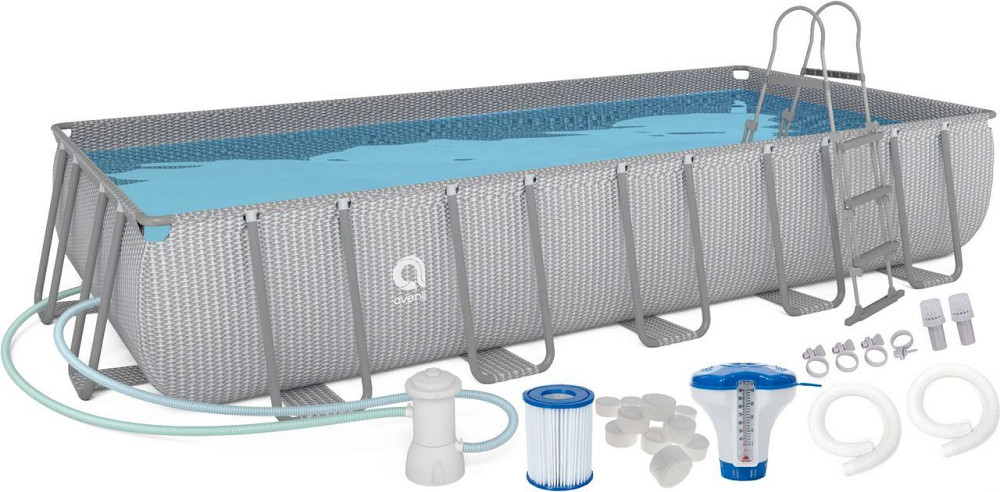 Прямоугольный каркасный бассейн Avenli 540 x 250 x 100 см (16в1) Киев - изображение 1