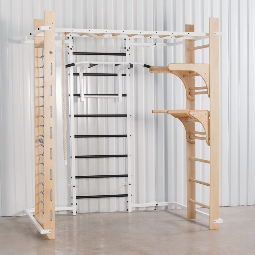 Шведская стенка спортивный комплекс Olimp White для детей и взрослых усиленная металлическая для всей семьи Каменское - изображение 6