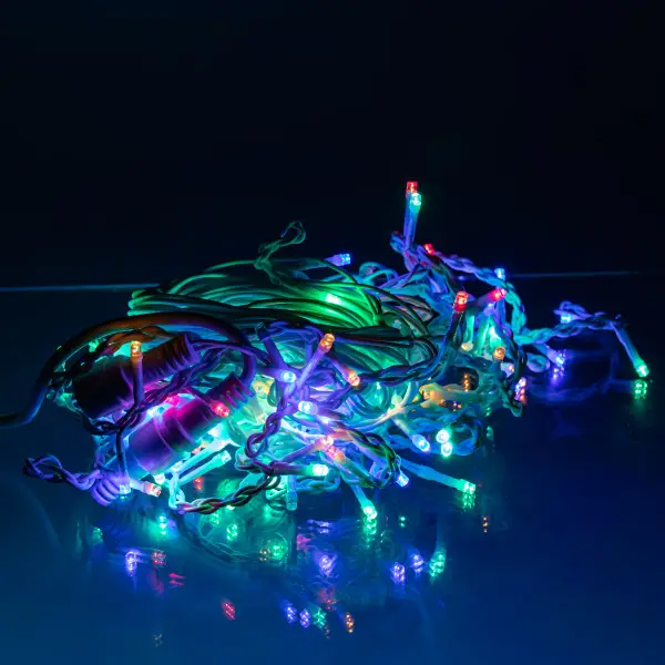 Гирлянда Бахрома 12 м, 200 LED, мультиколор Київ - фото 3