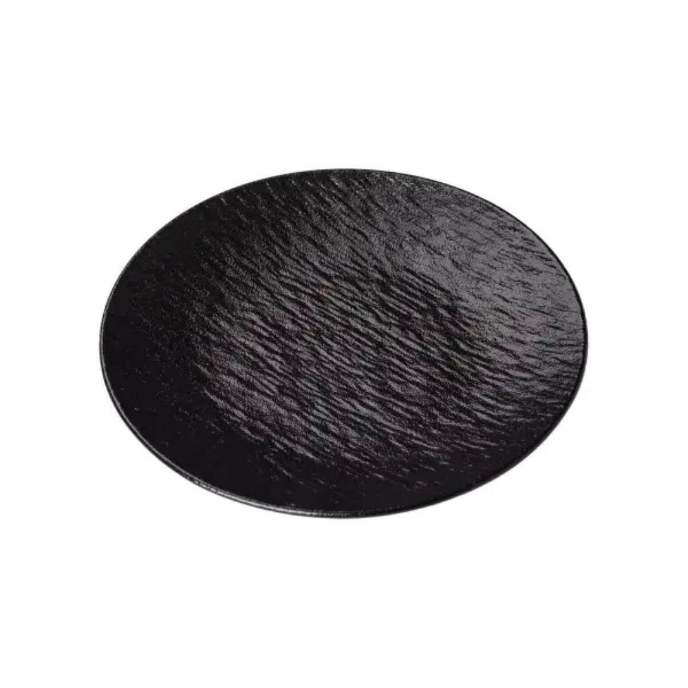 Тарелка десертная фарфоровая 20 см черная HP-7-729 Киев - изображение 3