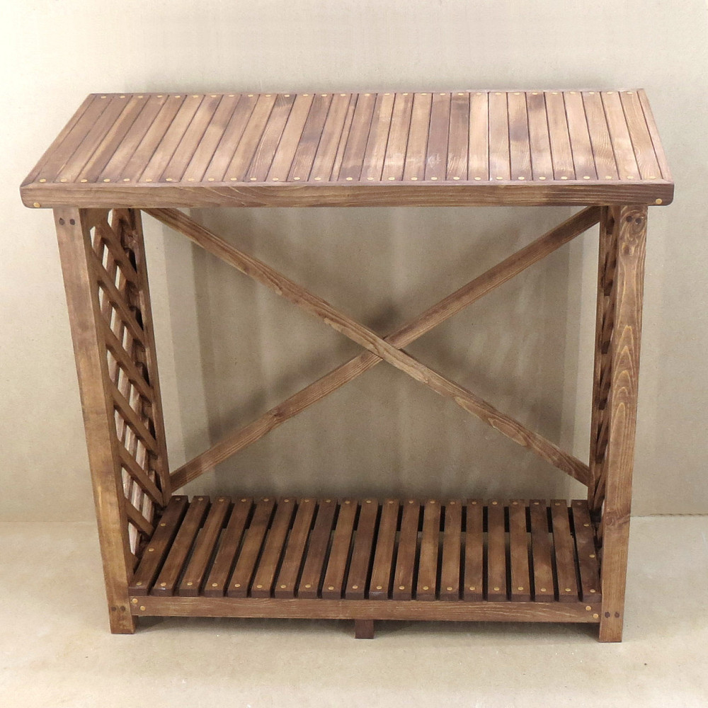 Дровница деревянная 