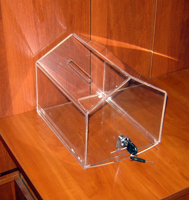 Ящик для пожертвований EKOSTAR Домик 200х258х200 Киев - изображение 7