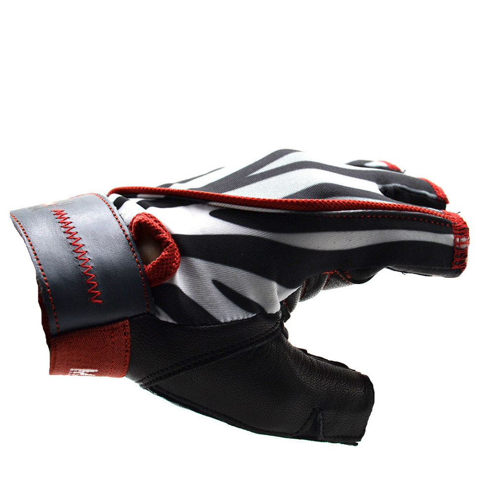 Рукавички для фітнесу MadMax MFG-911 Nine-eleven Zebra B&W zebra M Киев - изображение 7