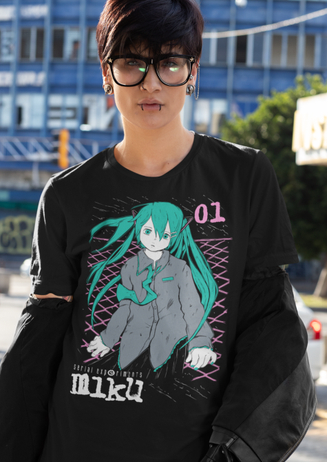 Футболка для мальчика аниме Сериал Експериментс Лаин Лаин оверсайз (рост от 165 до 180 ) Черний AnimeJ0702m Днепр - изображение 2