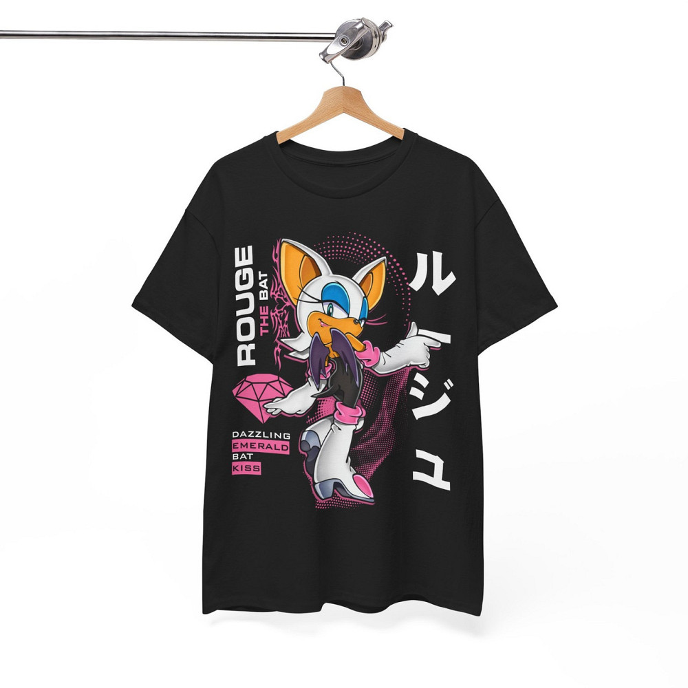 Футболка мужская аниме Роуге Бат Екхидна Схадов оверсайз (S/M/L) Черний AnimeJ0003 Днепр - изображение 8