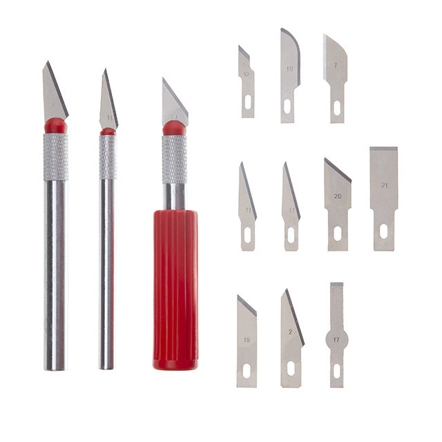 Набір скальпелів, 13 шт. INTERTOOL HT-0525 Київ - фото 2