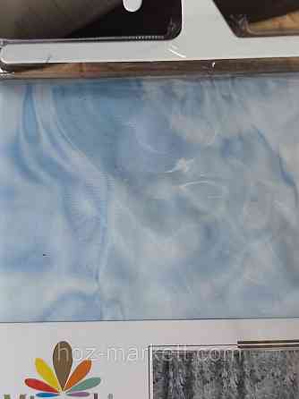 Штора для душа тканевая миранда Damla 180 х 200 см голубая Харьков