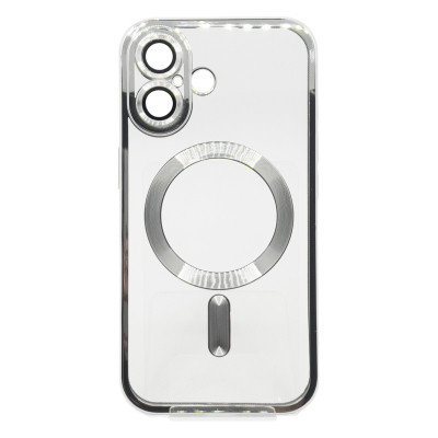 Чохол до мобільного телефона BeCover TPU Chrome Case (MagSafe) для Apple iPhone 16 Plus Silver (712078) Вінниця - фото 1