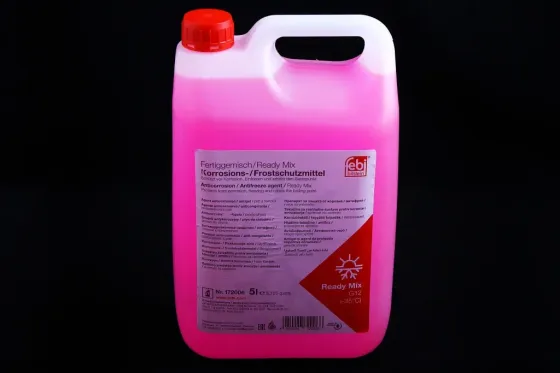 Жидкость охлаждающая антифриз красный -35° Febi  5л Винница