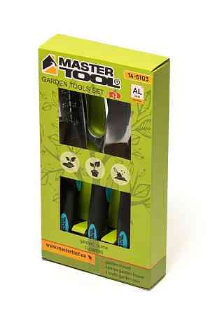 Набір садового інструменту MASTERTOOL Garden ALU 3 шт 14-6103 Ровно