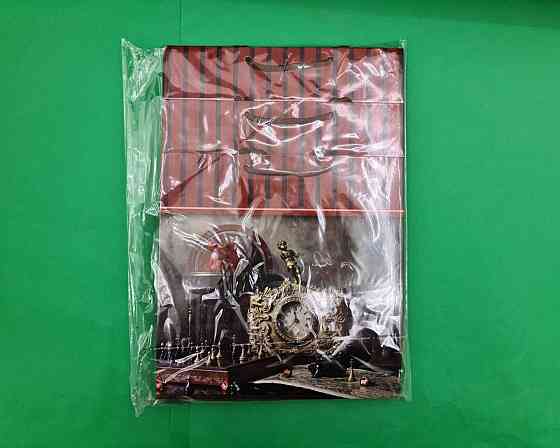 Пакет паперовий подарунковий квадратний 23*24*10 (артKV-171) (12 шт.) Харків