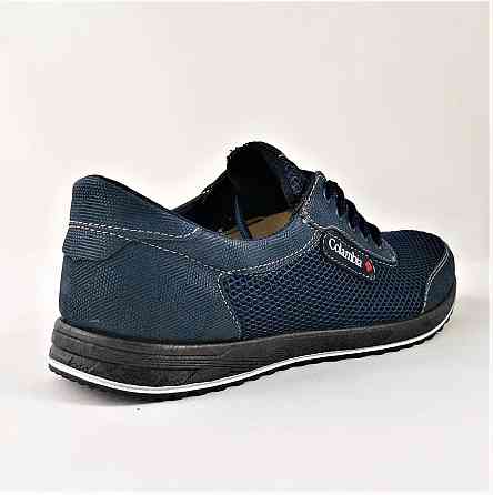 Кросівки Чоловічі Сіточка Сині Літні (розміри: 41) Відео Огляд Дніпро