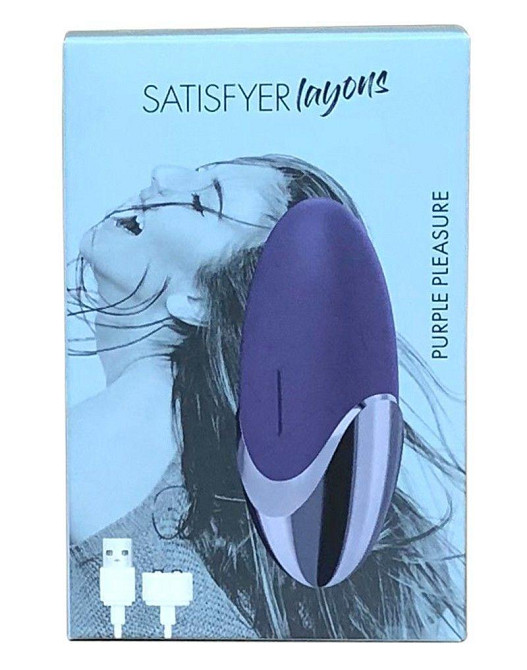 Мощный вибратор Satisfyer Lay-On - Purple Pleasure, водонепроницаемый,15 режимов работы Sex Aura Киев - изображение 6