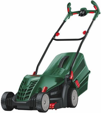 Потужна газонокосарка електрична Bosch UniversalRotak 37-555 : 1.4 кВт, ширина захвата 37 см (06008A6501) Київ
