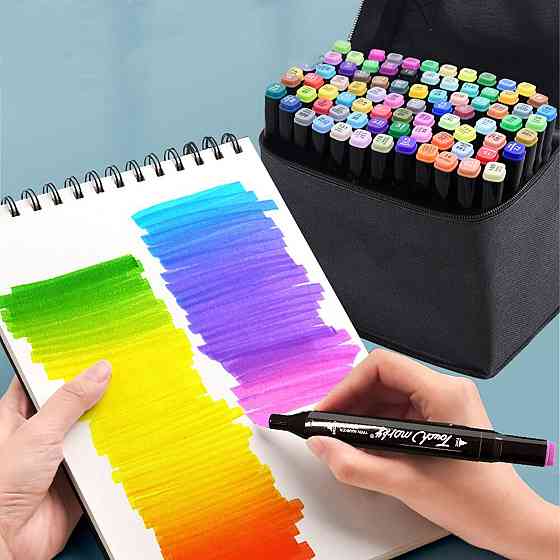 Набор двухсторонних маркеров 60 шт SBR Киев