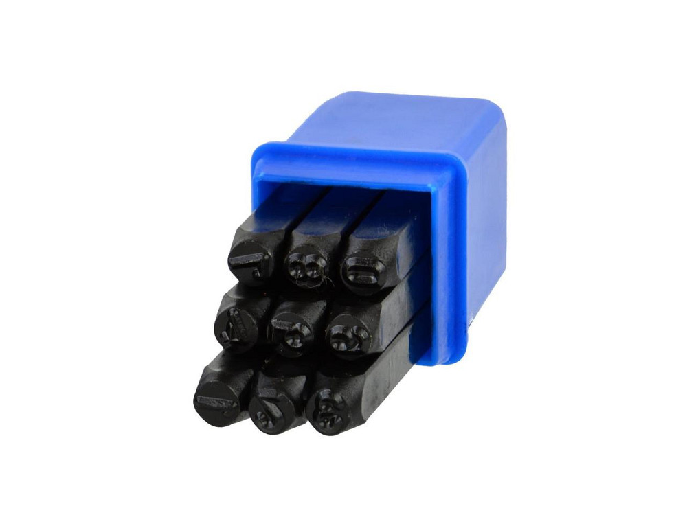 Клейма цифрові "GeKo" висотою  5 мм, комплект 9 шт. (0-9) Киев - изображение 1