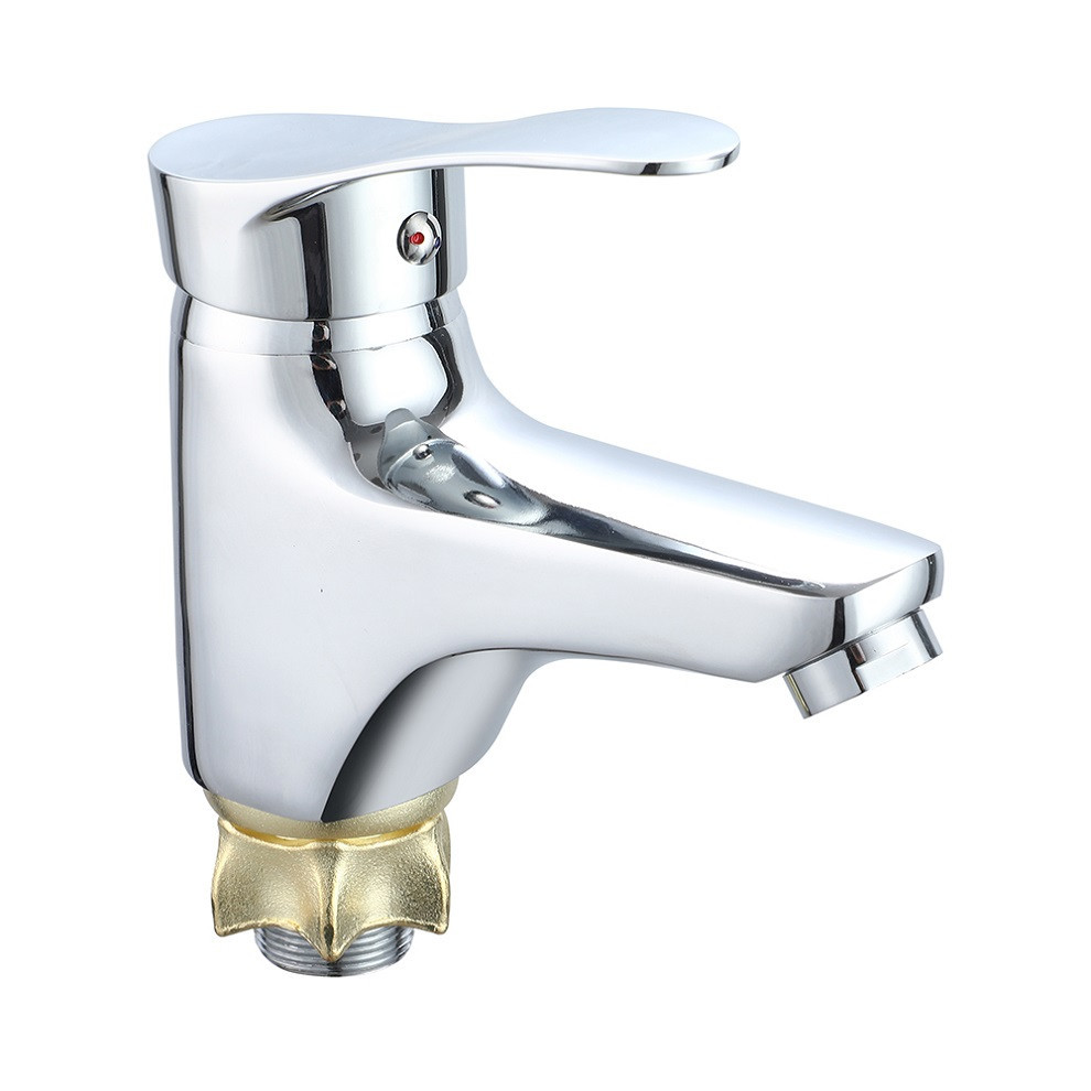 Змішувач для умивальника WEZER VRL114-04, хром Київ - фото 1