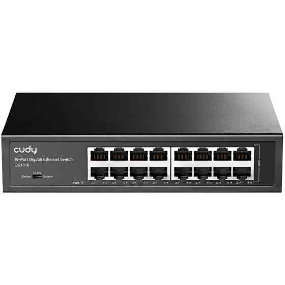 Комутатор Cudy GS1016, 16-Port Gigabit Metal Switch Вінниця