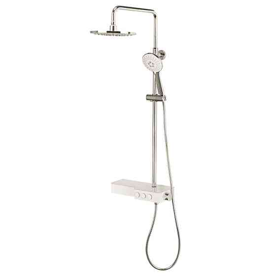 Душова система Fiastra з кнопковим перемиканням і картриджним змішувачем CORSO (9658400) Київ