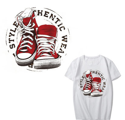 Термонаклейка молодежная спорт для одежды Кеды Киев - изображение 1