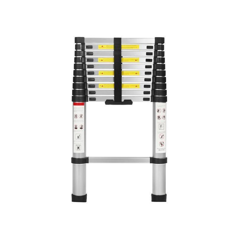 Драбина телескопічна Kraft&Dele KD4072 8-ступенів 2.6 м Черкаси - фото 13