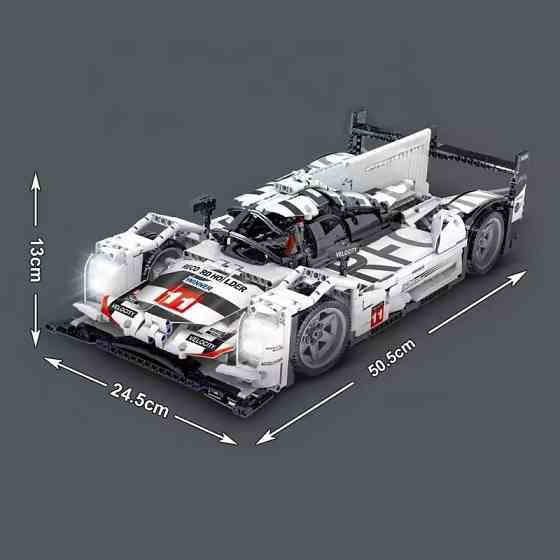 Конструктор “Спортивная машина для гонок на выносливость” на 1722 детали,белая Каменец-Подольский