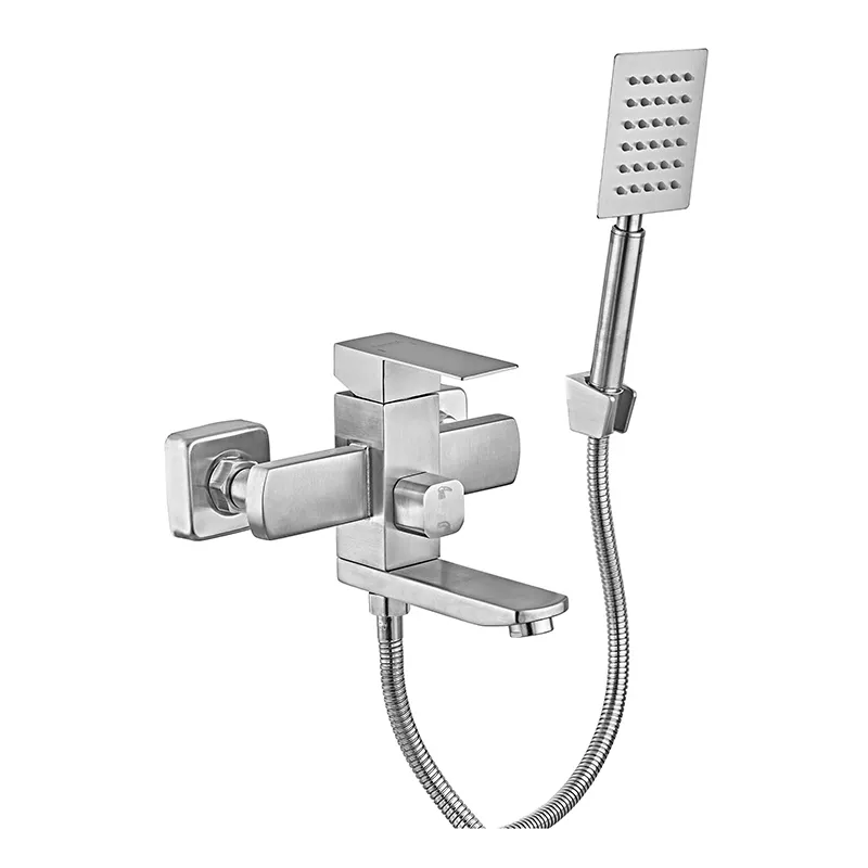 Ванночный смеситель Armata Kub-009 Euro из нержавеющей стали (CH6493) Харьков - изображение 1