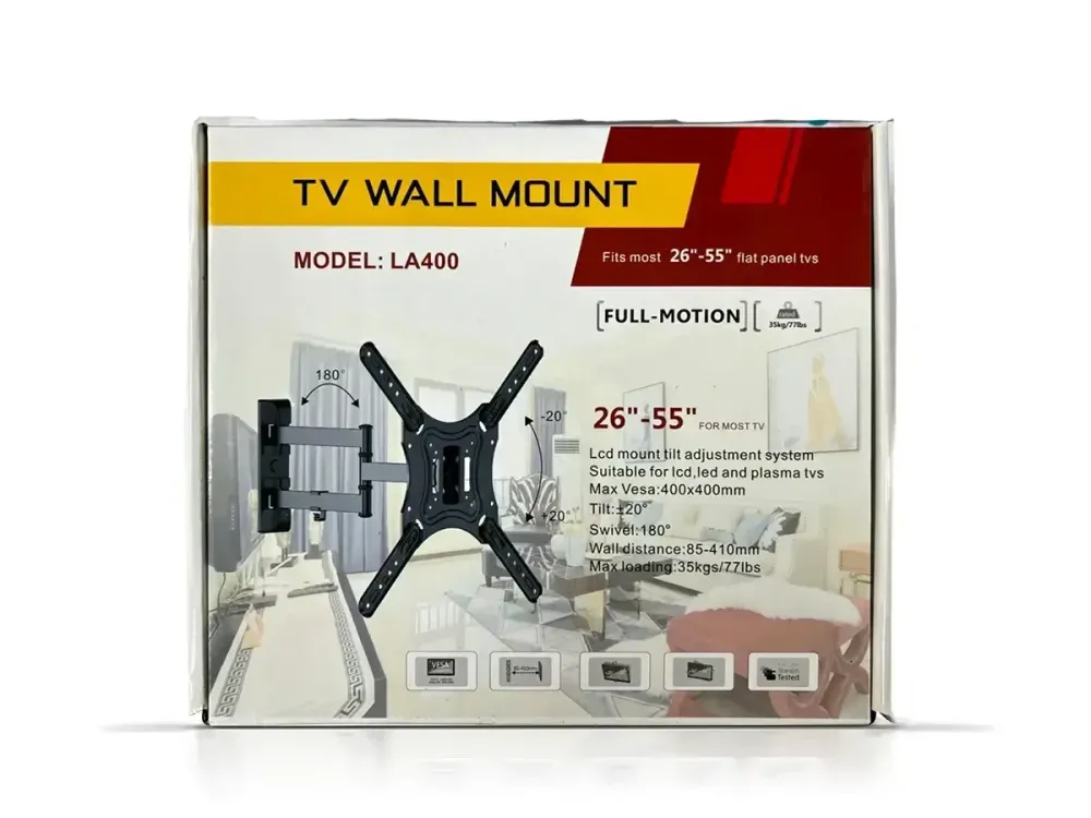 Настінне кріплення для телевізора консольне 26"-55" LA400 Одеса - фото 3