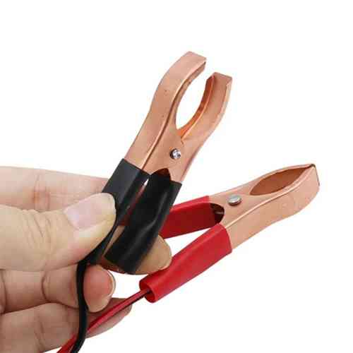 Тестер индикатор состояния автомобильного аккумулятора 12-24В с зажимами ЖК Вінниця