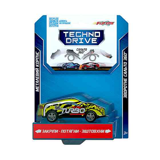 Ігрова машинка Flip'ems - Крутий переворот Дніпро