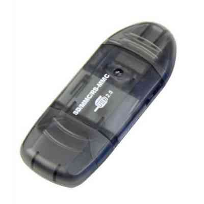 Зчитувач флеш-карт ST-Lab SD/ SDHC/ MMC /RS-MMC (U-371 black) Вінниця